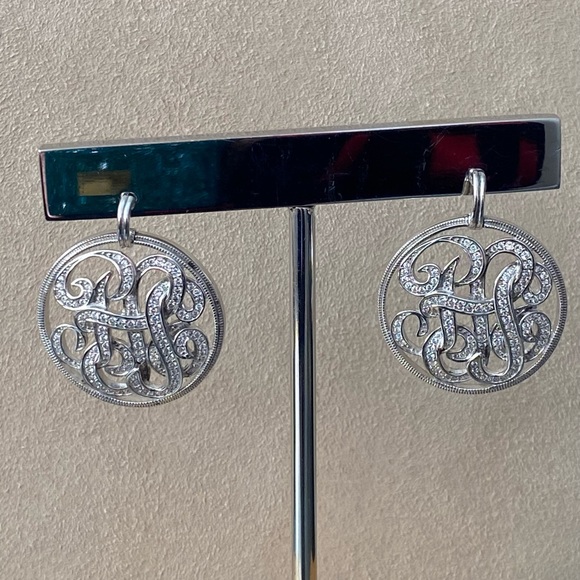 925 Silver Cubic Zirconia earrings - Picture 3 of 8